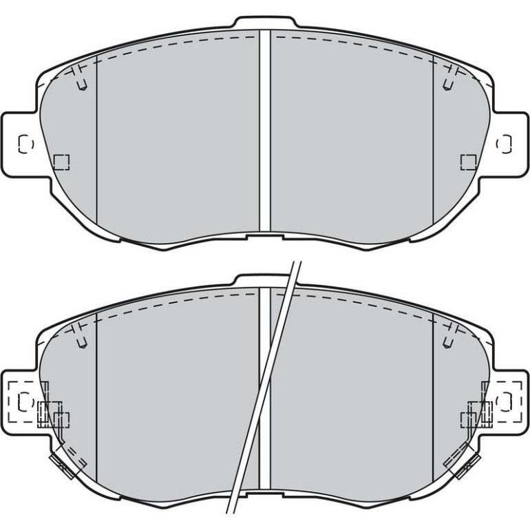 VALEO Bremsbeläge 601023