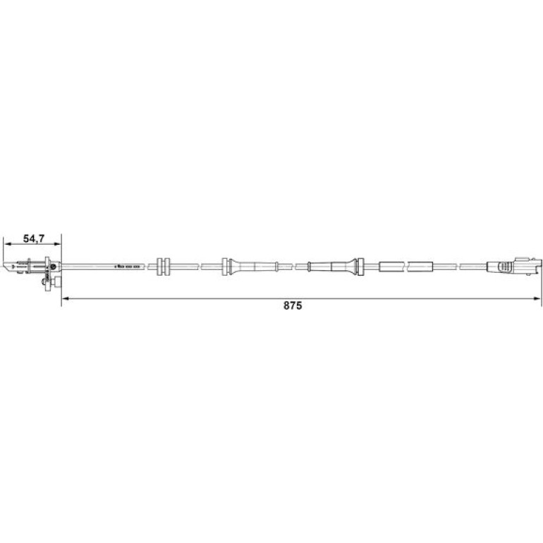 70 403 034 Sensor, Raddrehzahl VA 0 265 007 790 70 403 034 Sensor, Raddrehzahl VA 0 265 007 790