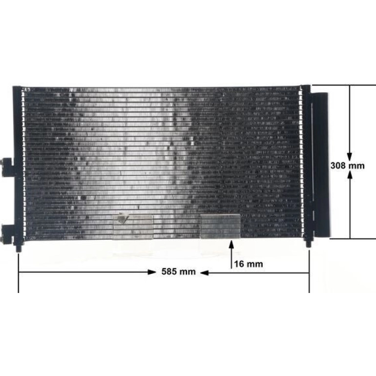 Kondensator, Klimaanlage AC 372 000S Kondensator, Klimaanlage AC 372 000S