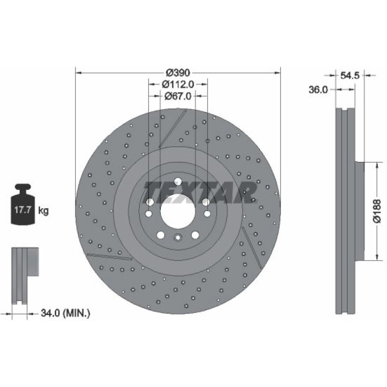 Bremsscheibe 92337005