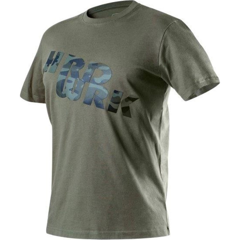 Arbeits-T-Shirt In Oliv-Camouflage, Gr֧e Xl 81-612-XL Arbeits-T-Shirt In Oliv-Camouflage, Gr֧e Xl 81-612-XL