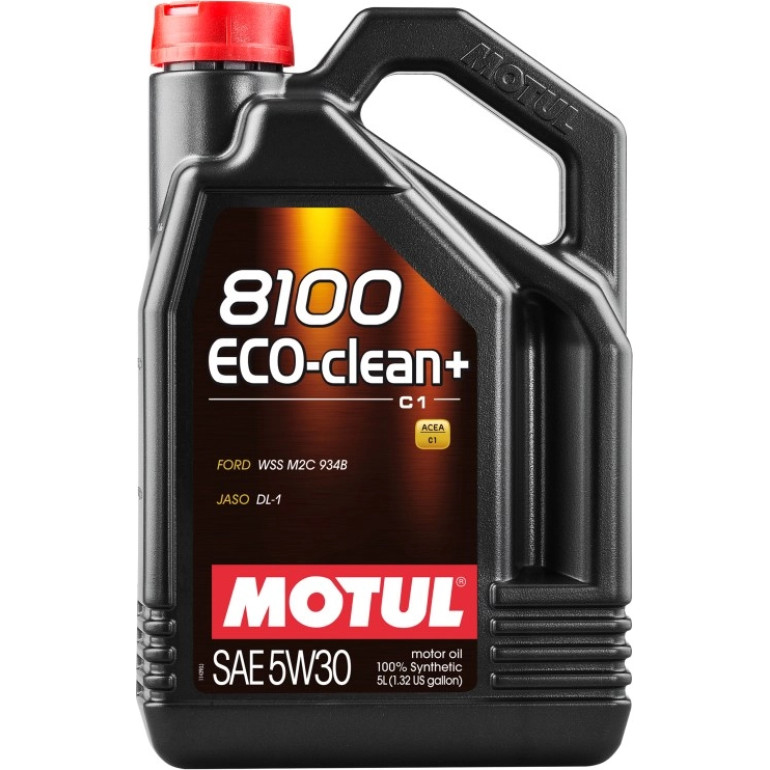Motul 8100 Eco Clean+ C1 Ford WSS M2C 934B 5W-30 5 Liter 101584