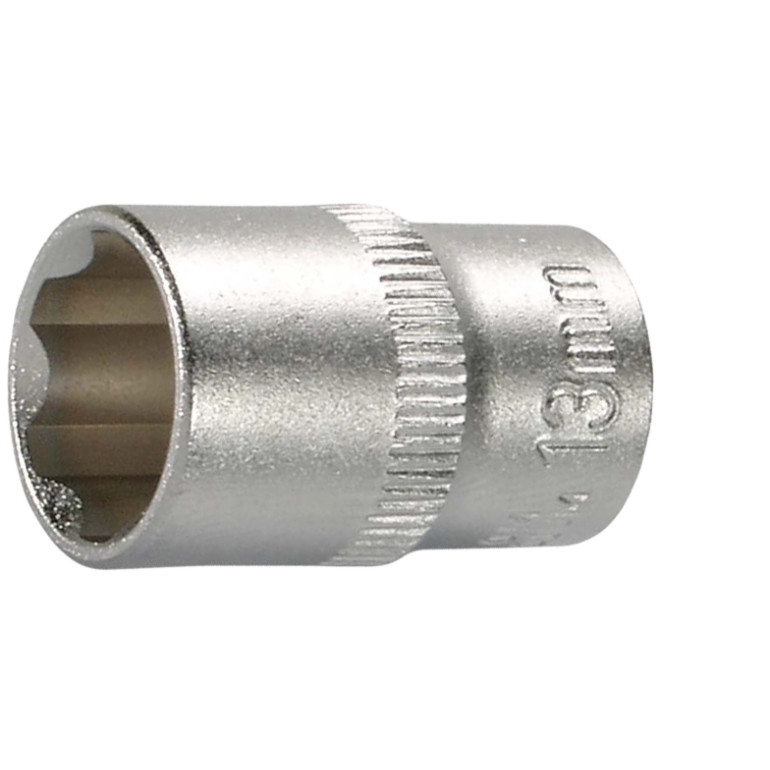 SW-Stahl Wellenprofil-Nuss 1/4Z - 10 mm 06455L-E10 SW-Stahl Wellenprofil-Nuss 1/4Z - 10 mm 06455L-E10