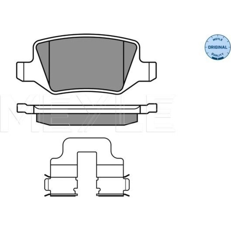 Bremsbelagsatz Db T. W168 A-Klasse/ Vaneo 025 231 3814 Bremsbelagsatz Db T. W168 A-Klasse/ Vaneo 025 231 3814