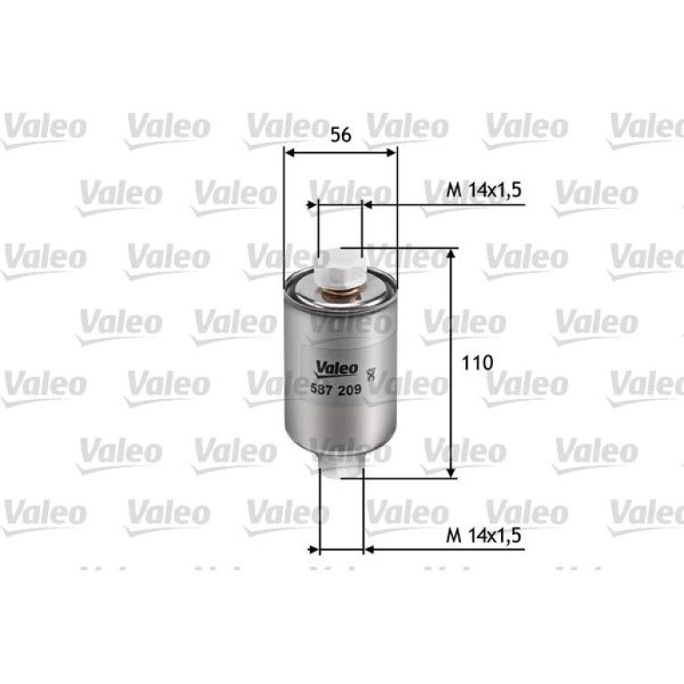 VALEO Kraftstofffilter 587209 VALEO Kraftstofffilter 587209