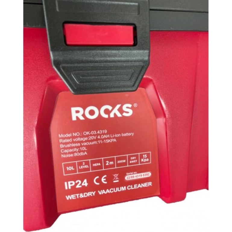 ROOKS Akku-Sauger 20V AQ-ONE – Leistungsstarker Nass/Trocken-Sauger ROOKS Akku-Sauger 20V AQ-ONE – Leistungsstarker Nass/Trocken-Sauger