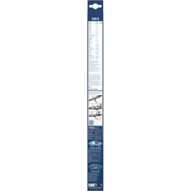 Bosch Wischerblatt 530S 3397118401 Bosch Wischerblatt 530S 3397118401