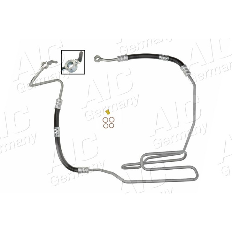 Hydraulikschlauch, Lenkung 58614 Hydraulikschlauch, Lenkung 58614