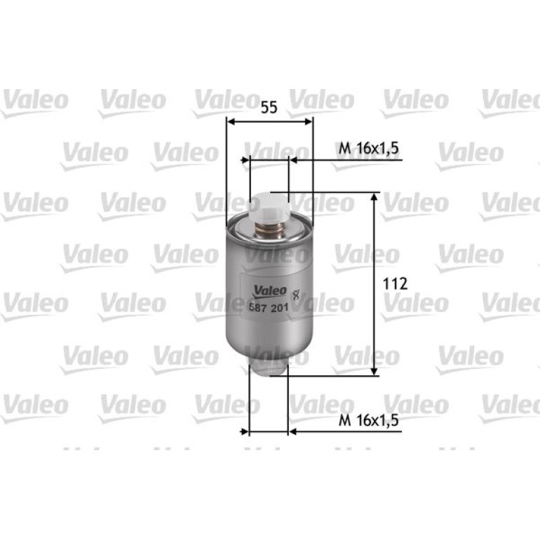 VALEO Kraftstofffilter 587201