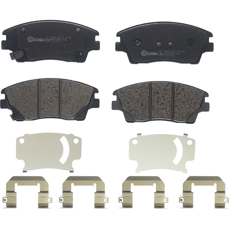 BREMBO Bremsklötze VA P 30 096 BREMBO Bremsklötze VA P 30 096