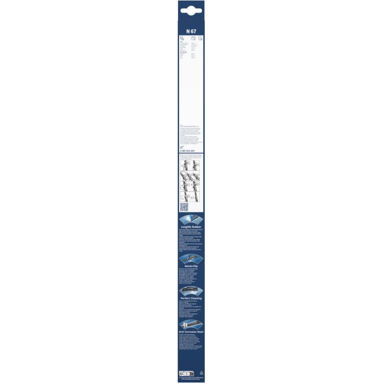Bosch Wischerblatt N67 3397011937 Bosch Wischerblatt N67 3397011937