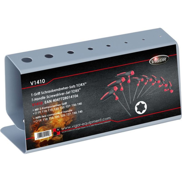 VIGOR Schraubendrehersatz V1410 VIGOR Schraubendrehersatz V1410