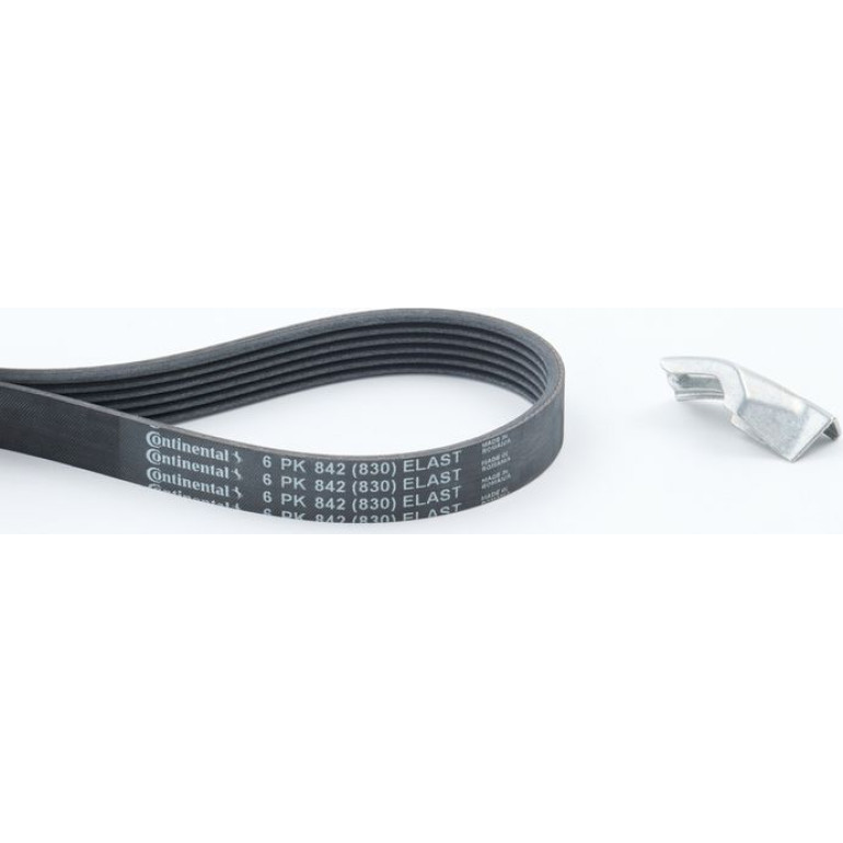 CONTINENTAL CTAM Keilrippenriemensatz 6PK842 ELAST T1 CONTINENTAL CTAM Keilrippenriemensatz 6PK842 ELAST T1