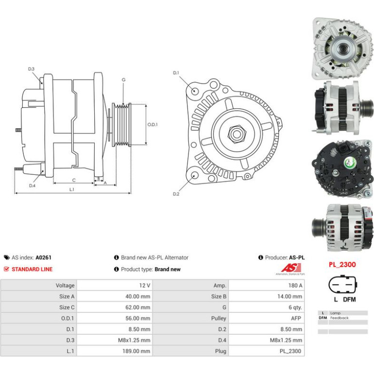 Generator A0261 Generator A0261