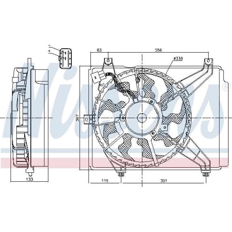 Kühlerlüfter PKW 85894 Kühlerlüfter PKW 85894