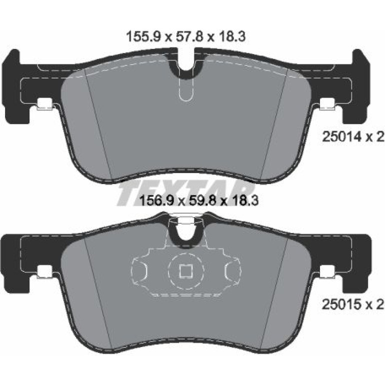 Bremsbelagsatz Bmw P. F20/F21 114-118 10 2501401 Bremsbelagsatz Bmw P. F20/F21 114-118 10 2501401