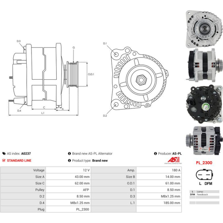 Generator A0237 Generator A0237