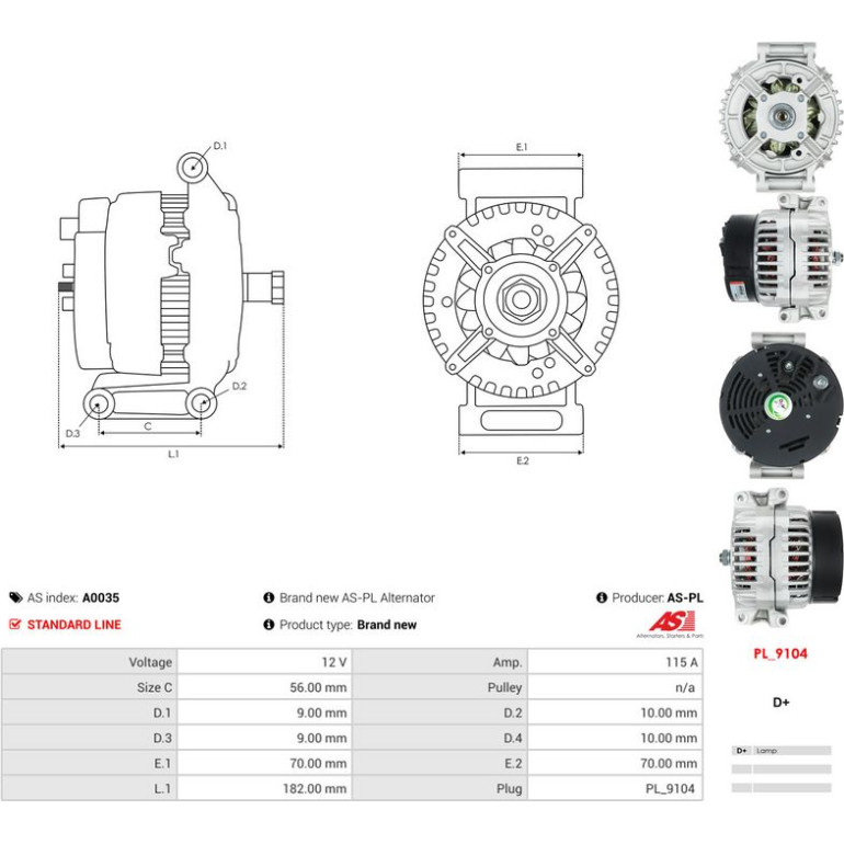 Generator A0035 Generator A0035