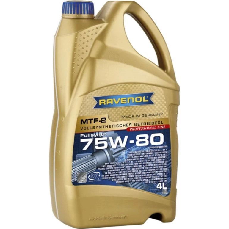 ÖL Ravenol Mtf-2 75W80 4L Gl4 1221103-004-01-999