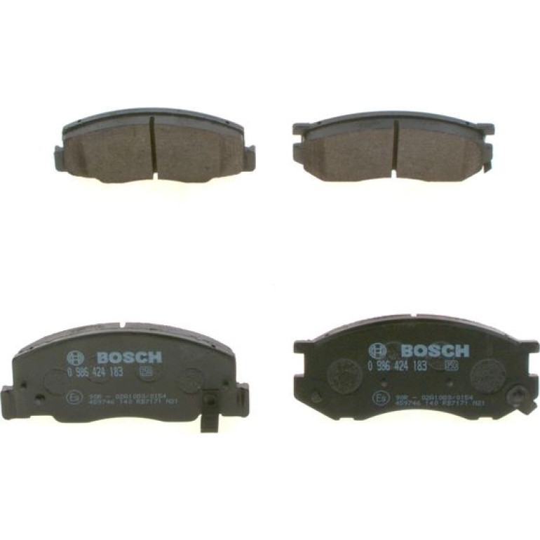 Bosch Bremsbelagsatz 0 986 424 183 Bosch Bremsbelagsatz 0 986 424 183