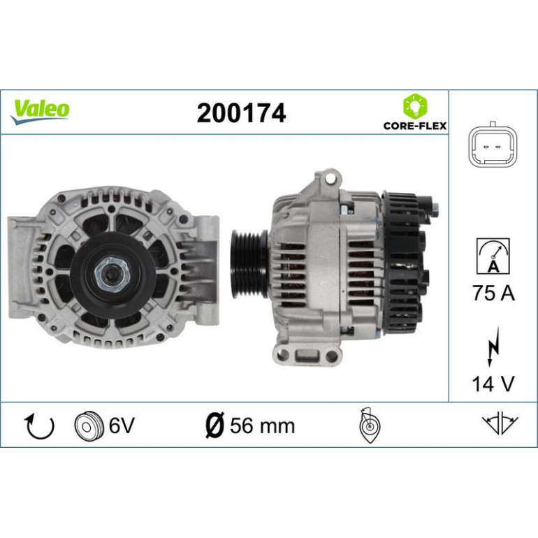 VALEO Generator 200174 VALEO Generator 200174