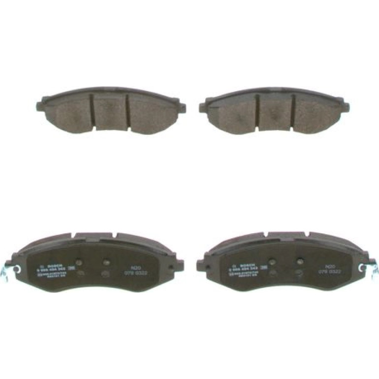 Bosch Bremsbelagsatz 0 986 494 343 Bosch Bremsbelagsatz 0 986 494 343