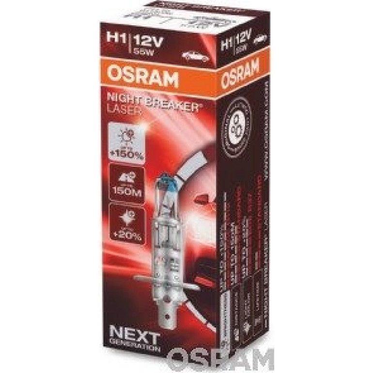 H1 OSRAM 12V 55W P14.5S NL 64150NL H1 OSRAM 12V 55W P14.5S NL 64150NL