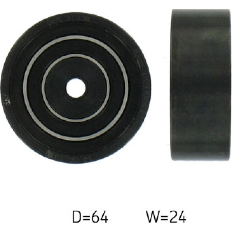 Umlenkrolle Multi-V VKM 31038 Umlenkrolle Multi-V VKM 31038