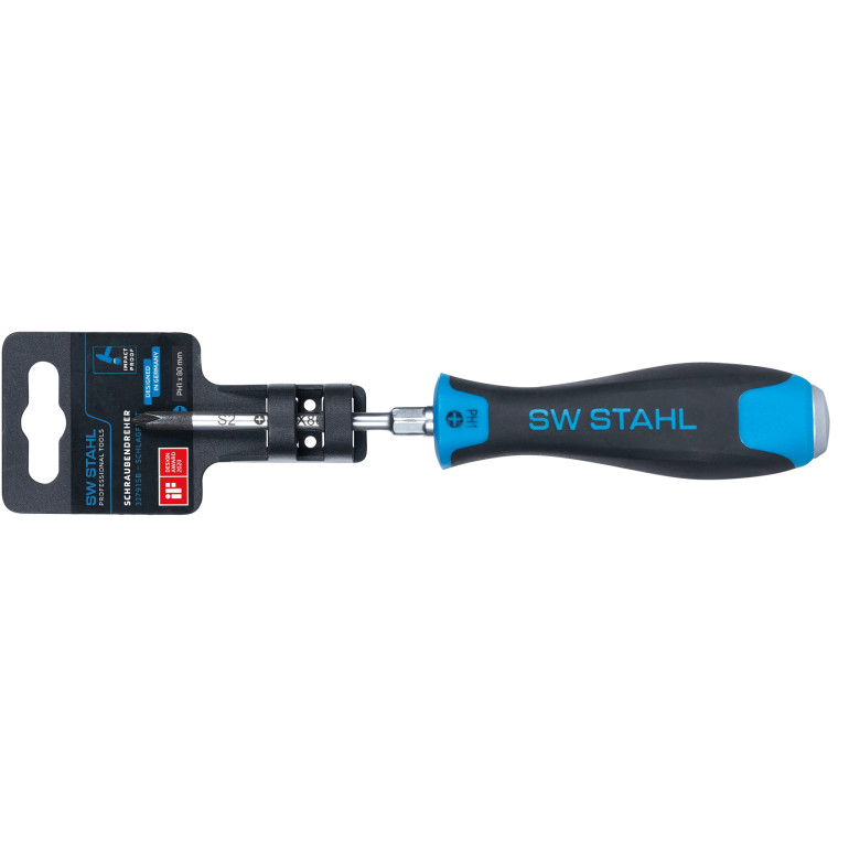 SW-Stahl Schraubendreher, Kreuz, PH1 32791SB