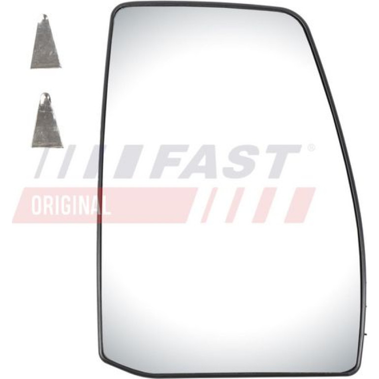 FAST Spiegelglas, Außenspiegel FT88580 FAST Spiegelglas, Außenspiegel FT88580