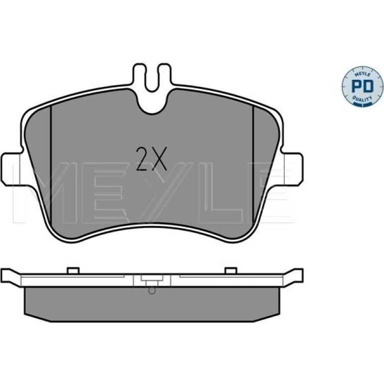 Bremsbelagsatz Db P. W203 C180-220 2000 025 231 4419/PD Bremsbelagsatz Db P. W203 C180-220 2000 025 231 4419/PD