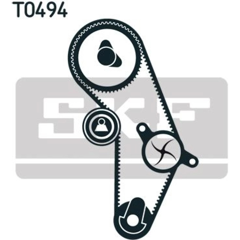 SKF Zahnriemensatz VKMA 95623 SKF Zahnriemensatz VKMA 95623