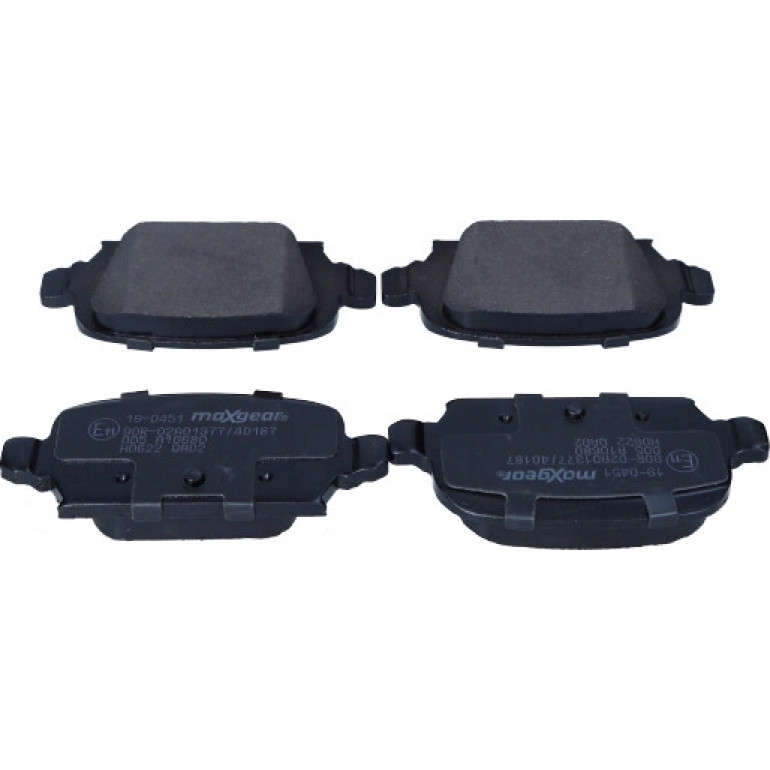 Bremsbelagsatz Opel T. Corsa C 19-0451 Bremsbelagsatz Opel T. Corsa C 19-0451