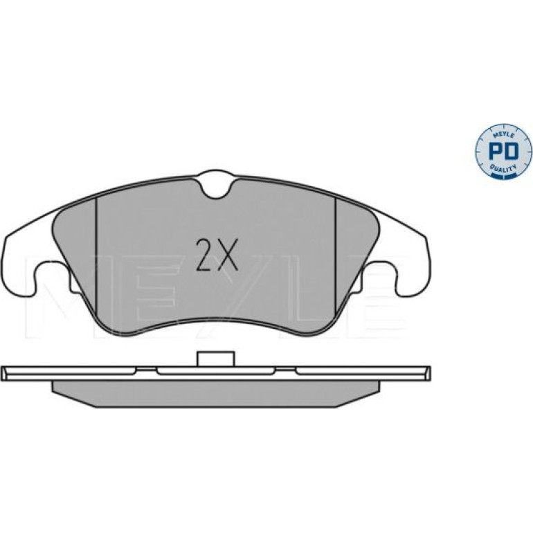 Bremsbelagsatz Vw P. A4/A5/Q5 1.8-3.2 07 025 247 4319/PD Bremsbelagsatz Vw P. A4/A5/Q5 1.8-3.2 07 025 247 4319/PD
