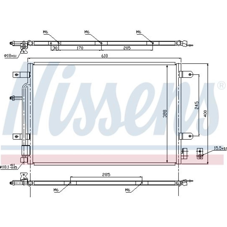 Kondensator PKW 940139 Kondensator PKW 940139