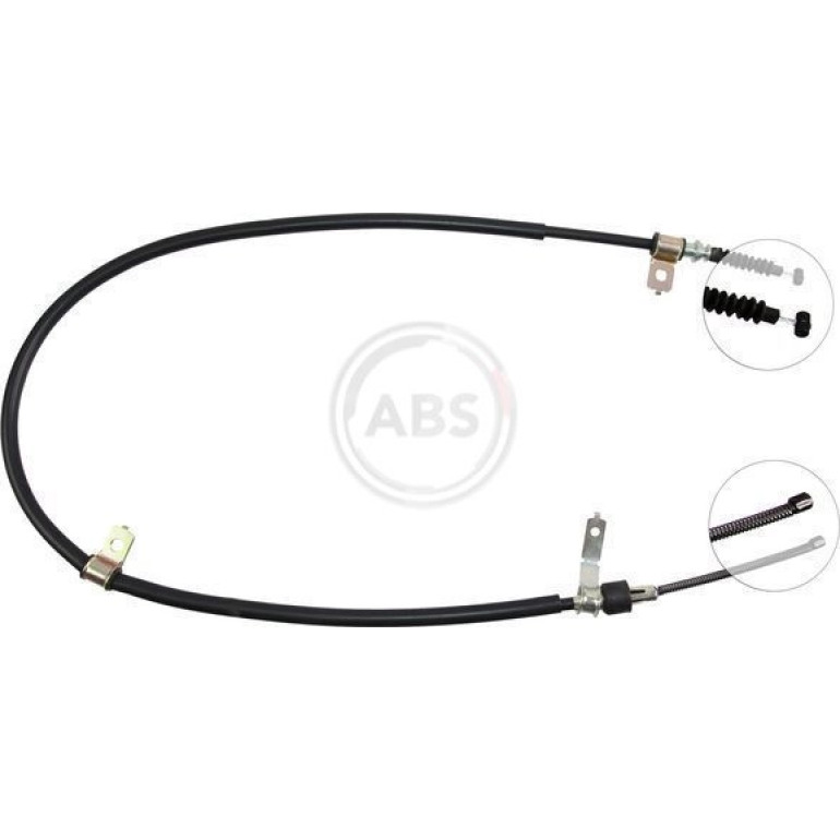 A.B.S. Handbremsseil Seilzug Festellbremse K10457 A.B.S. Handbremsseil Seilzug Festellbremse K10457