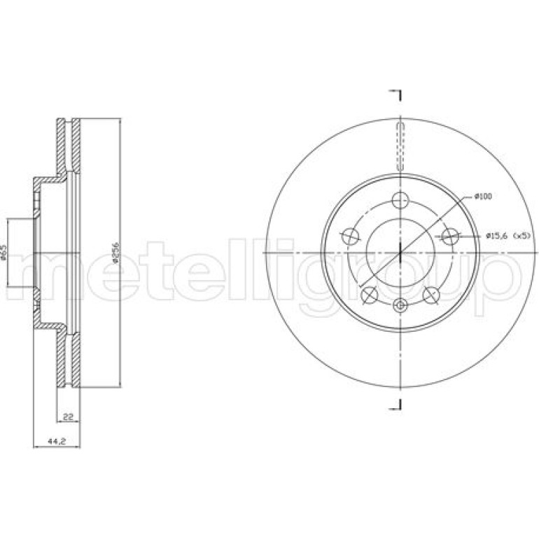 CIFAM Bremsscheibe 800-1843C CIFAM Bremsscheibe 800-1843C