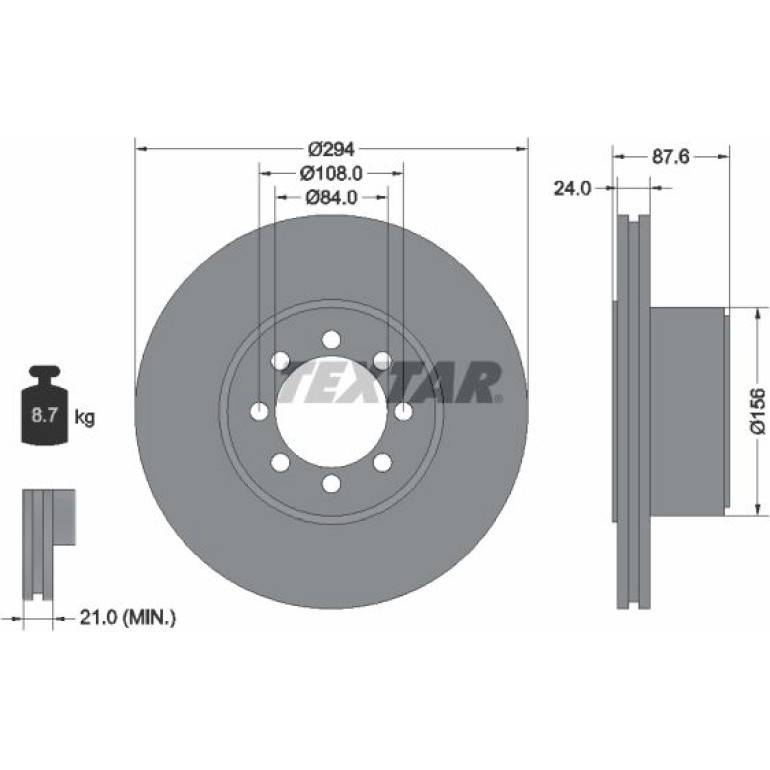 Bremsscheibe Iveco T. 06-/11- Abs 92171700 Bremsscheibe Iveco T. 06-/11- Abs 92171700