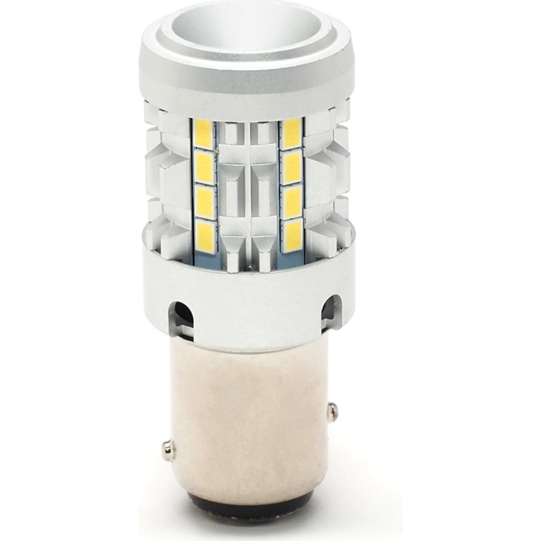 LED Metalsockel P21/5W Bay15d 26x 3030 SMD Weiß 100 % Canbus Inside LED Metalsockel P21/5W Bay15d 26x 3030 SMD Weiß 100 % Canbus Inside