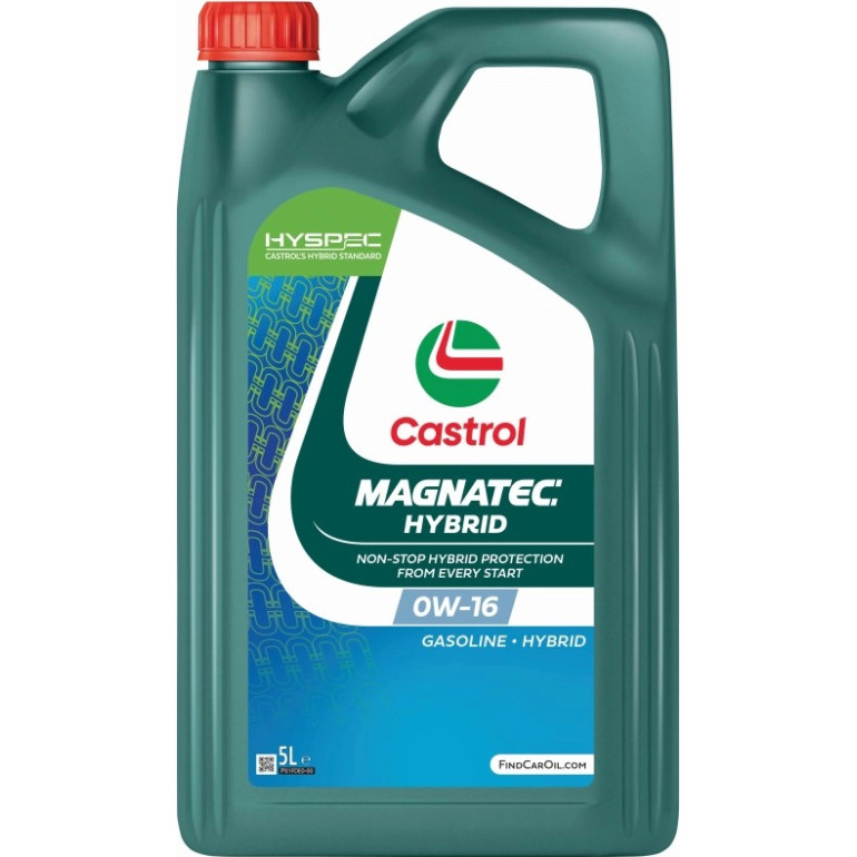 Castrol Magnatec Hybrid 0W-16 5 Liter 15F2C4 Castrol Magnatec Hybrid 0W-16 5 Liter 15F2C4