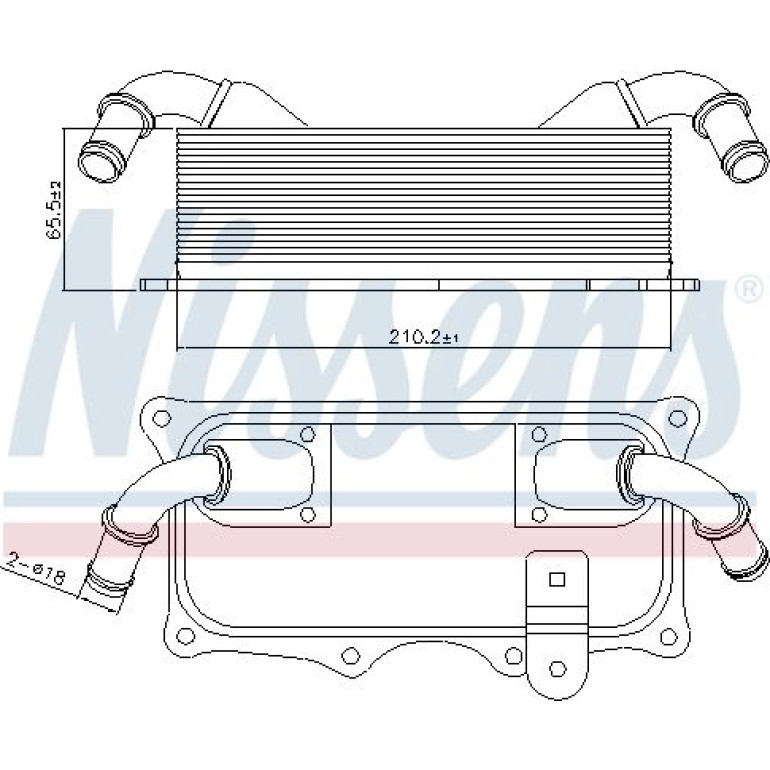 Ölkühler PKW 90937 Ölkühler PKW 90937