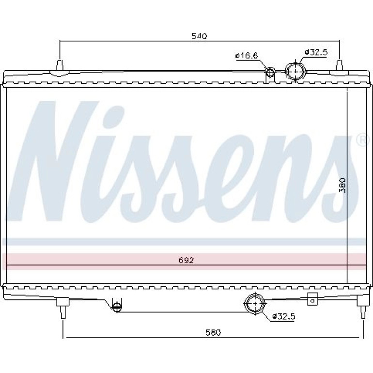Wasserkühler PKW 61297 Wasserkühler PKW 61297