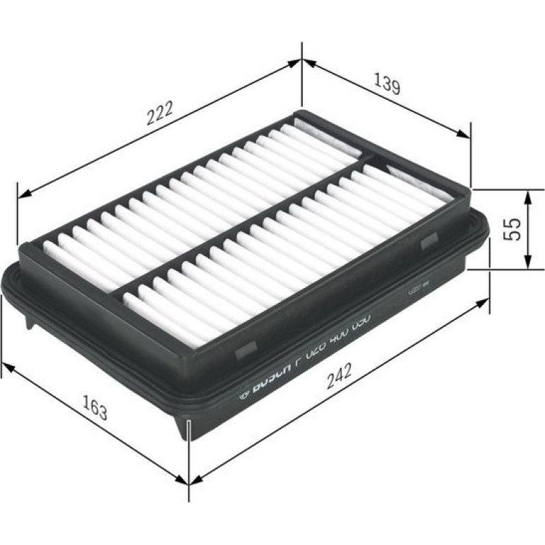 Luftfilter F 026 400 090 Luftfilter F 026 400 090