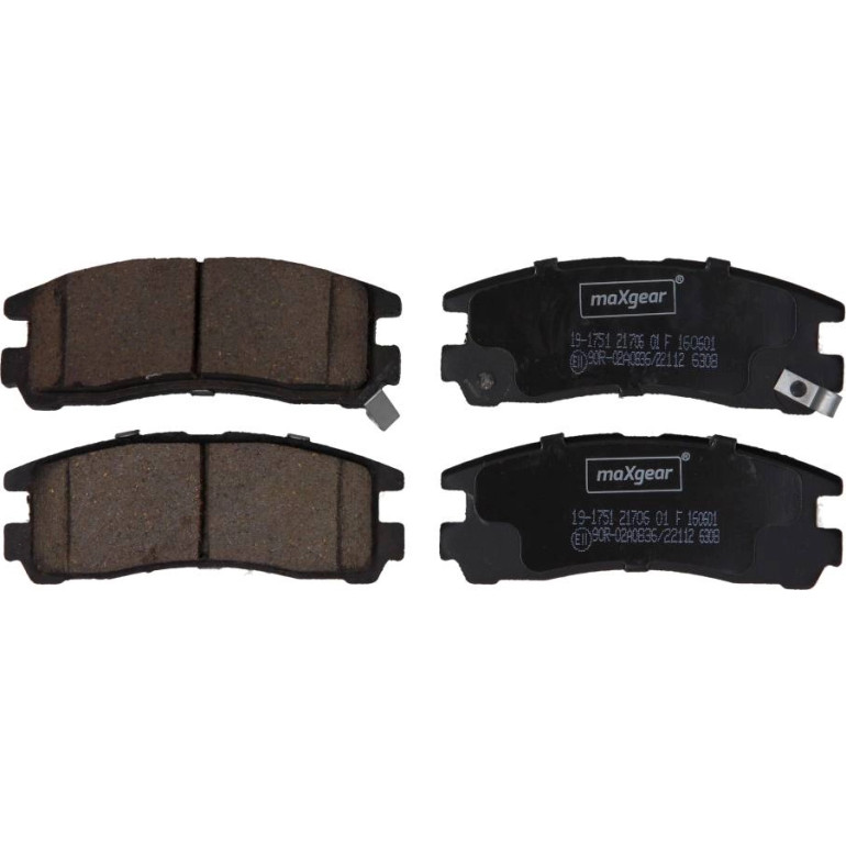 Bremsbelagsatz Mitsubishi T. Galant 92 19-1751 Bremsbelagsatz Mitsubishi T. Galant 92 19-1751