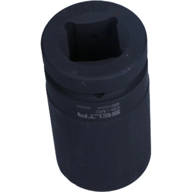 1 Schlagsteckschlüsseleinsatz, Lang (100 mm), 34 mm 98510034 1 Schlagsteckschlüsseleinsatz, Lang (100 mm), 34 mm 98510034