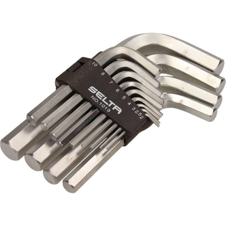 Satz Innenschskantschlüssel Hex, Im Griff, 13-Teilig, 2-19 Mm 1013 Satz Innenschskantschlüssel Hex, Im Griff, 13-Teilig, 2-19 Mm 1013