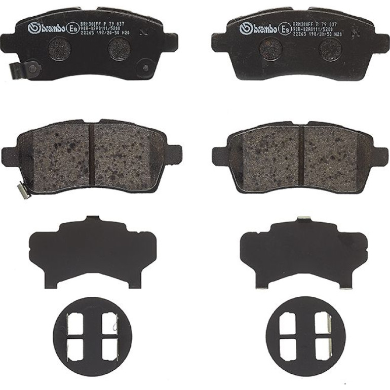 BREMBO Bremsklötze VA P 79 037 BREMBO Bremsklötze VA P 79 037