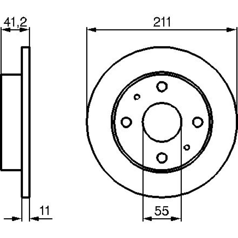 Bremsscheibe VA 0 986 479 119 Bremsscheibe VA 0 986 479 119