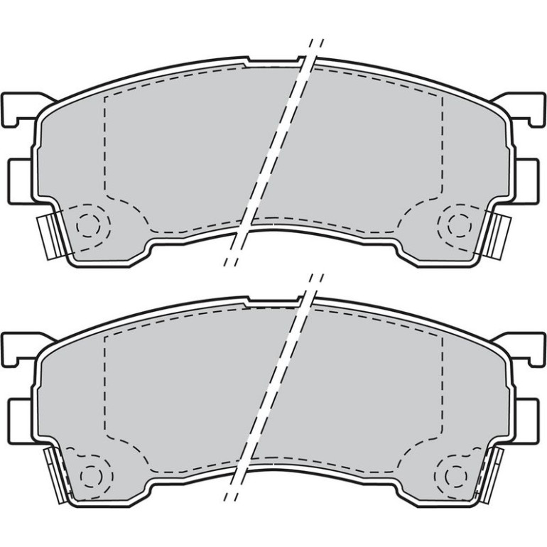 VALEO Bremsbeläge 598629