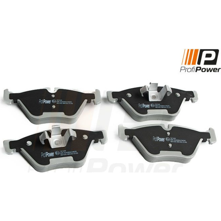 PROFIPOWER Bremsbelagsatz, Scheibenbremse 1B1249 PROFIPOWER Bremsbelagsatz, Scheibenbremse 1B1249